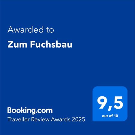 Zum Fuchsbau Apartment Hettstadt Bagian luar foto